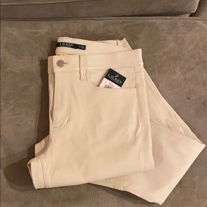“Lauren” by Ralph Lauren leather pants
